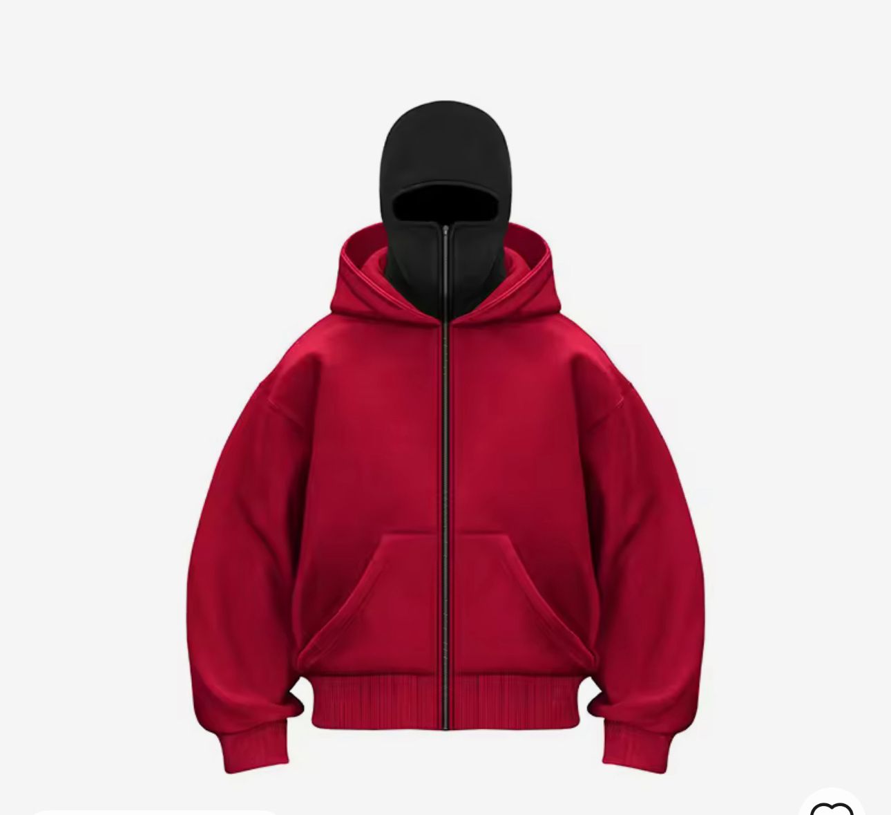 NOIRÉVA™ Arctic Shadow Fleece Balaclava Hoodie